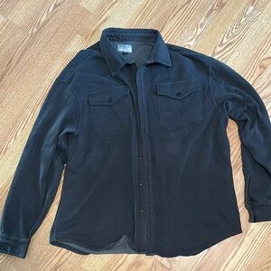 American Eagle Men's Black Jacket Very Soft  Size XXL
